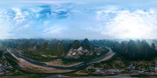 阳朔漓江九友画山 (4)_全景